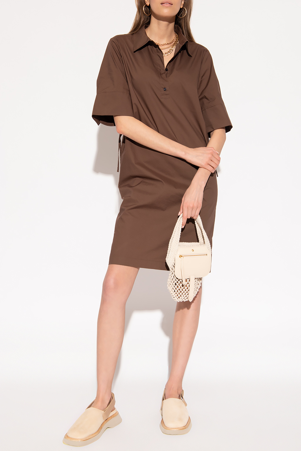 Giambattista Valli draped panel mini dress GenesinlifeShops